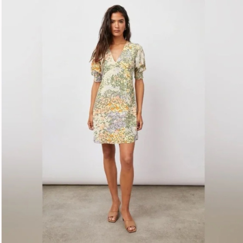 Rails Roma Mini Dress in Gardenia L - Picture 2 of 11